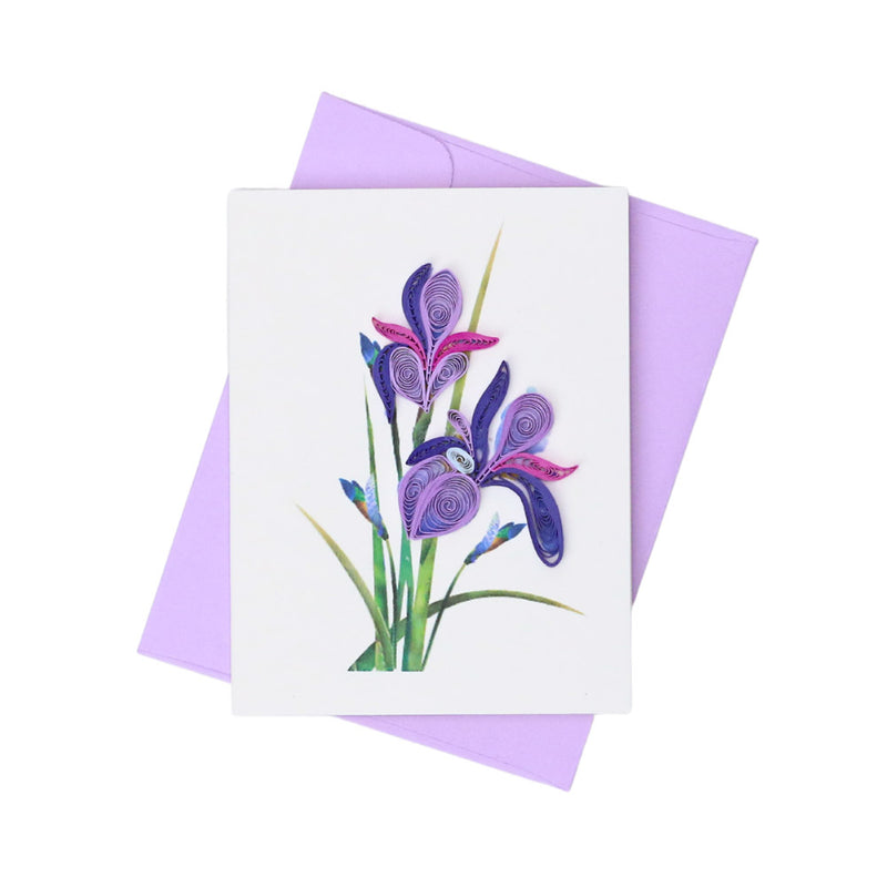 Quilled Mini Greeting Card (8.5x6.4cm)