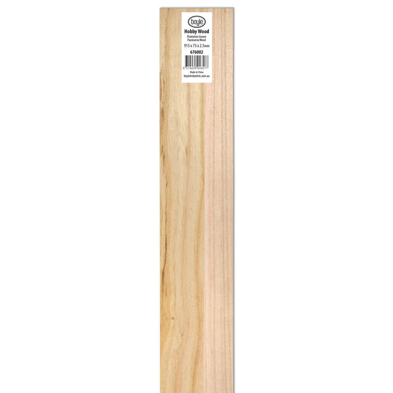 Hobby Wood Premium Paulownia Wood Sheet