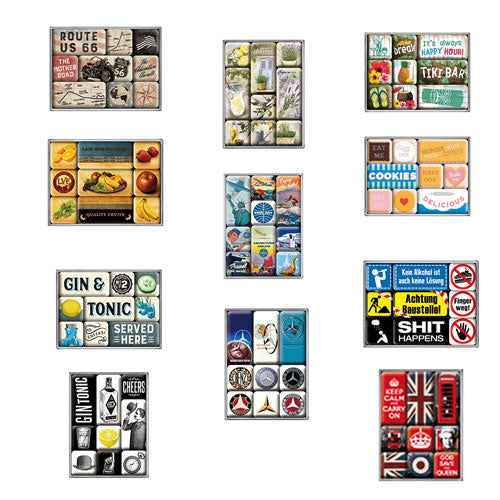 Nostalgic-Art 9-Piece Magnet Set