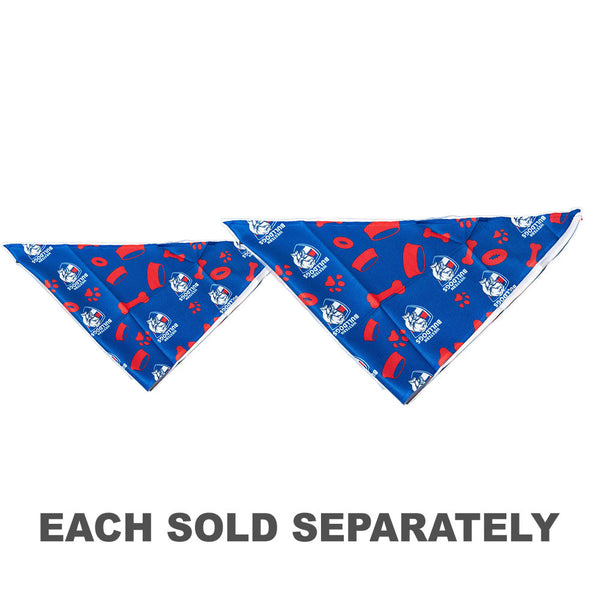 AFL Western Bulldogs Pet Bandana