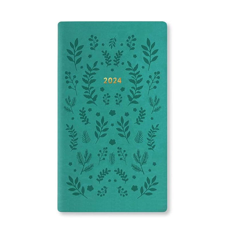 LETTS 2024 WOODLAND MIDE MIDE POCKED SEMAINE pour voir le journal