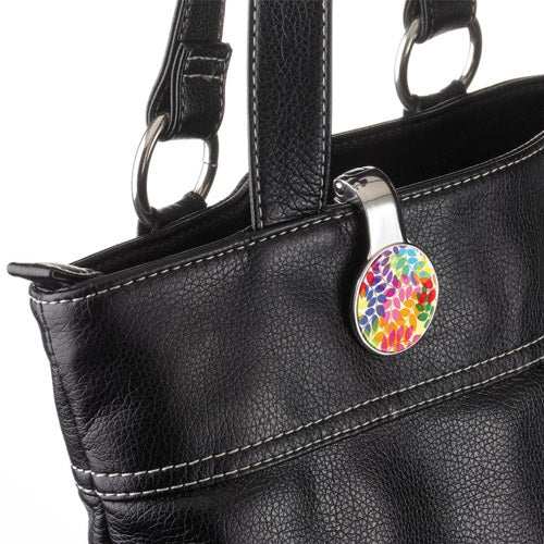 Troika Handbag Holder with Colorful Leaves