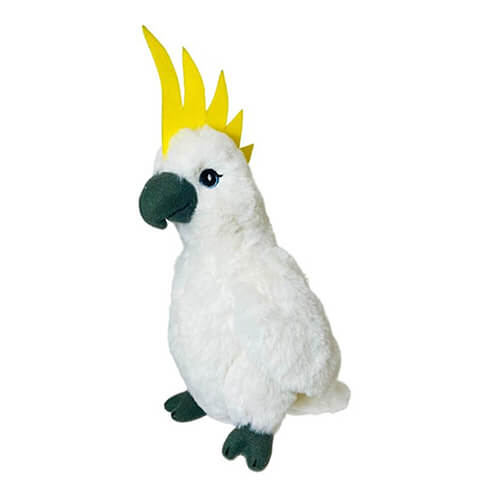 Peluche Cacatoès Eco Buddies 25 cm