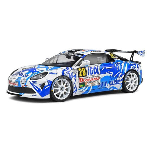 Alpine A110 RallyE Rallye Du Var 2021 1/18 Scale Model