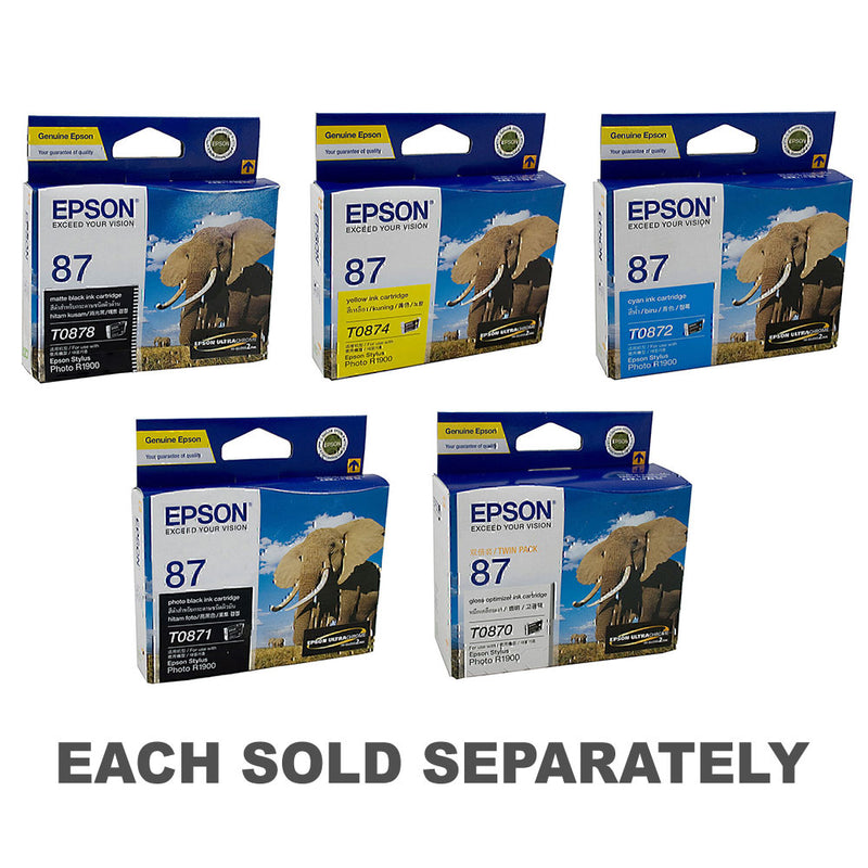 Epson T087 Ink Cartridge