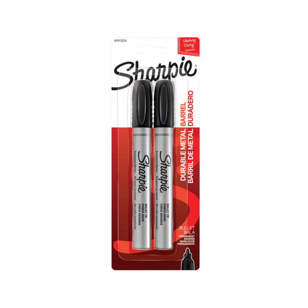 Sharpie Metal Bullet 2pk (Black)