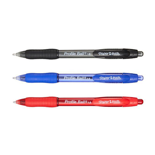 Paper Mate Profile Retractable Ballpen 1.0mm (Box of 6)