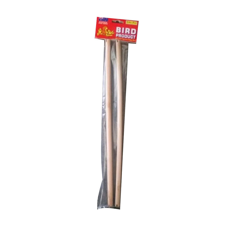 Perche d'oiseau en bois 2pk