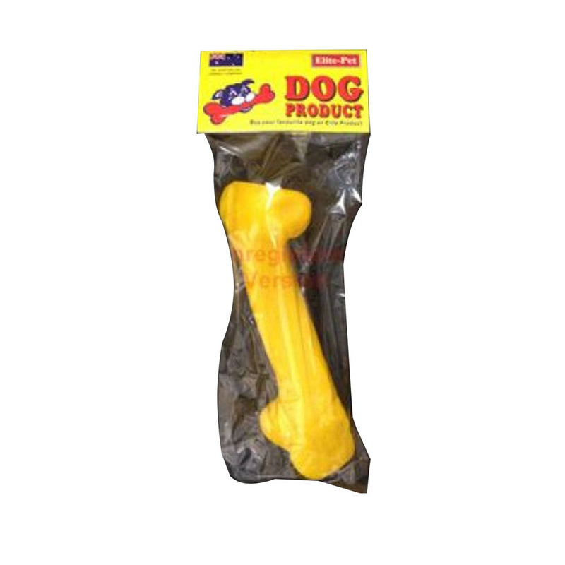 Elite Pet Squeaky Bone Dog Toy