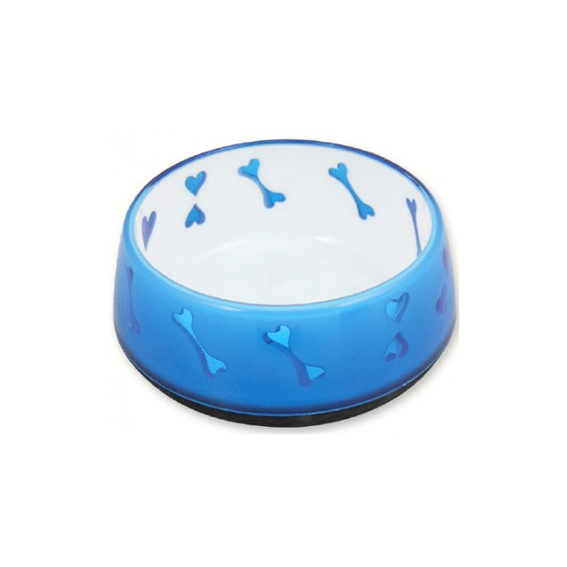 Pawise Lifestyle Dog Love Bowl (Blue)