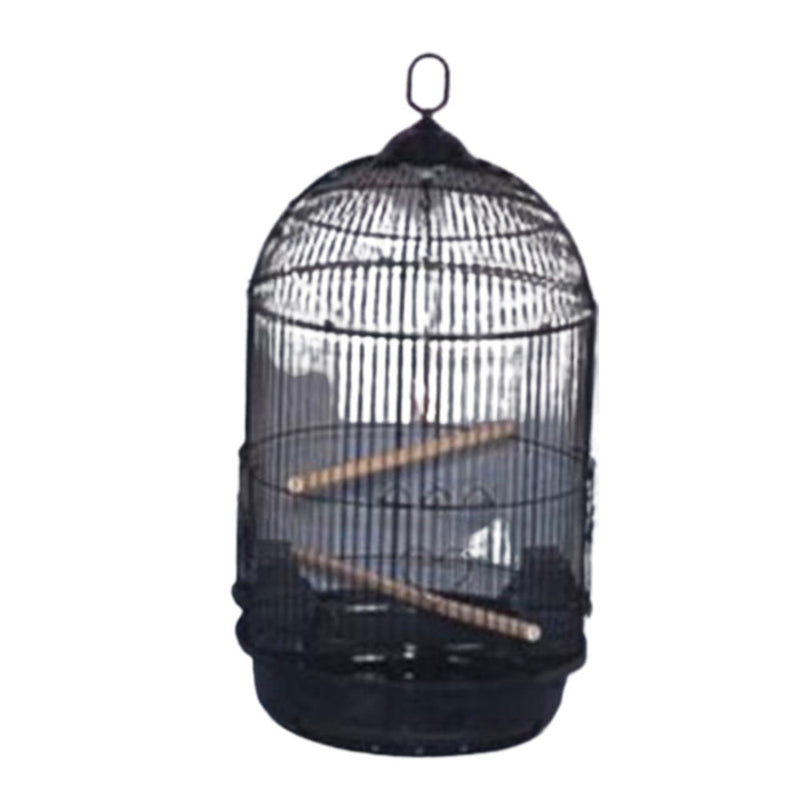 Round Bird Cage (Black)