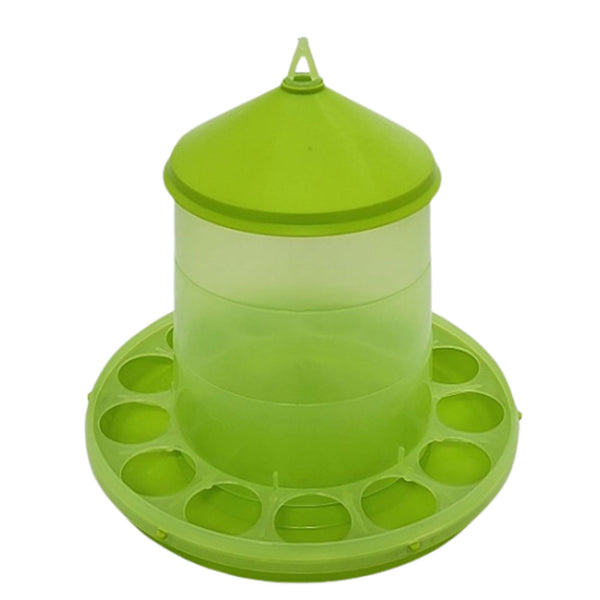 Plastic Poultry Feeder with Lift Off Lid 2kg