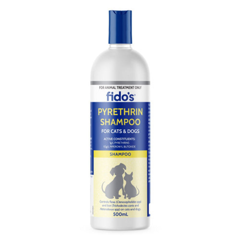 Fido Pet Dog & Cats Pyrethrin Shampooing