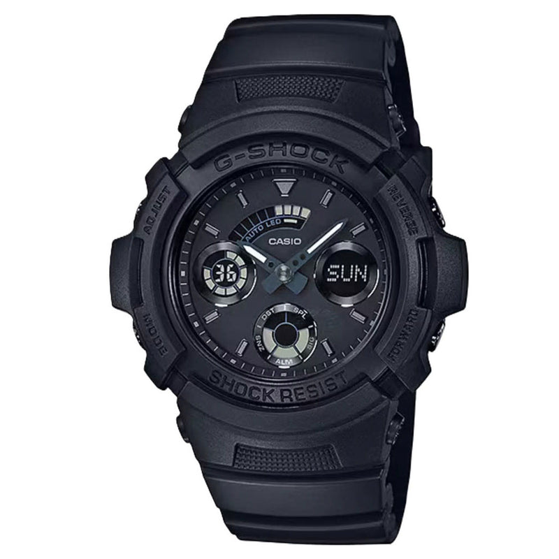 Casio AW591BB-1A G-Shock Analog Basic Watch (Black)