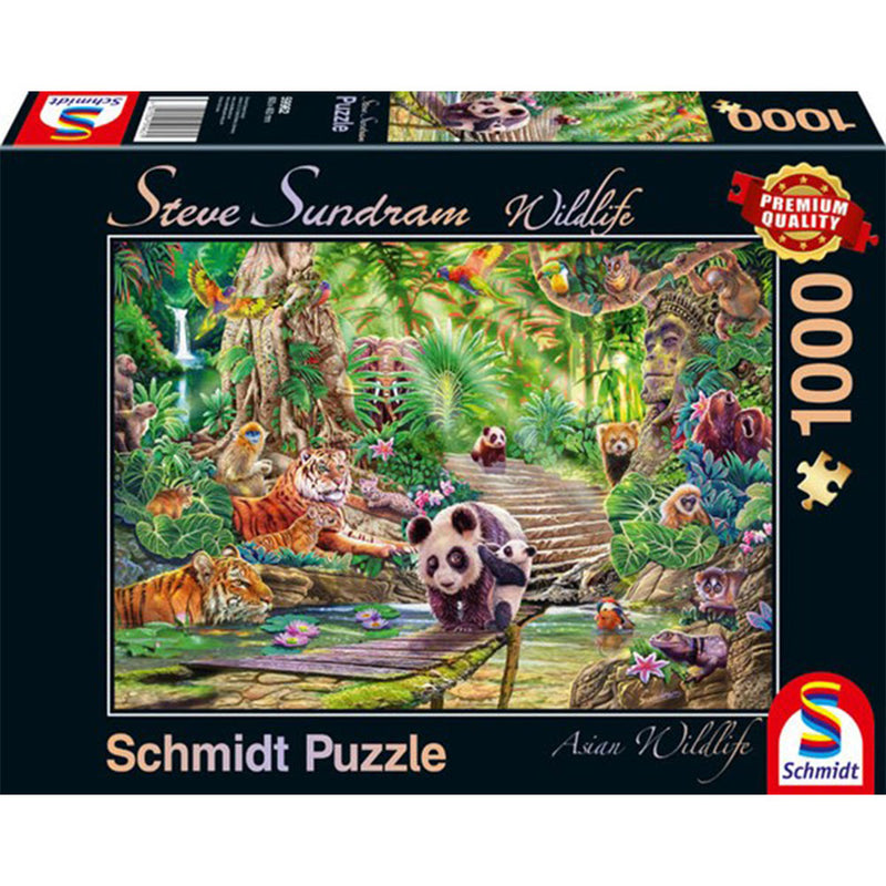  Schmidt Sundram Wildlife Puzzle 1000 Teile