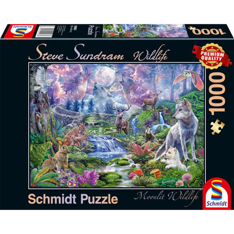  Schmidt Sundram Wildlife Puzzle 1000 Teile