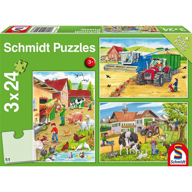  Schmidt Puzzle Poster 3x24tlg