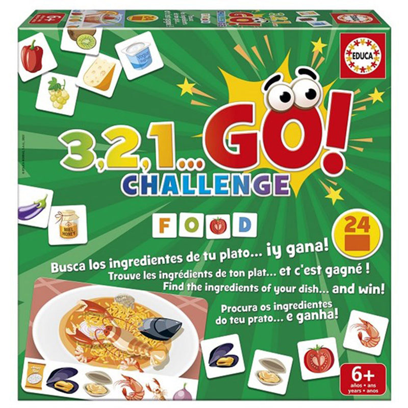 Educa 3,2,1 Go Challenge-Spiel