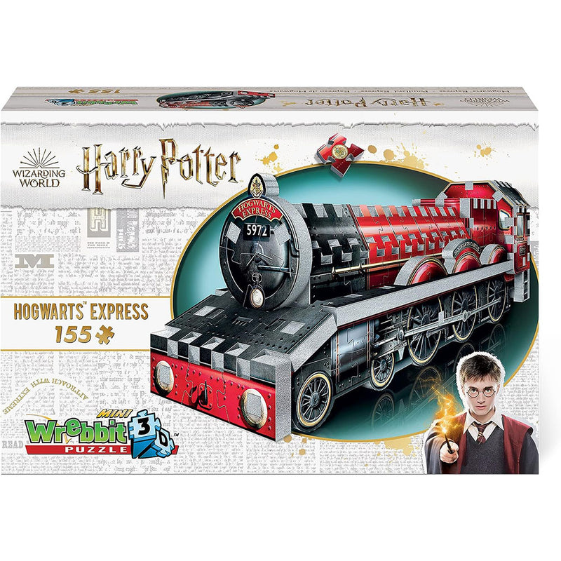 Wrebbit 3D Hogwarts Express Mini Jigsaw Puzzle 155pcs