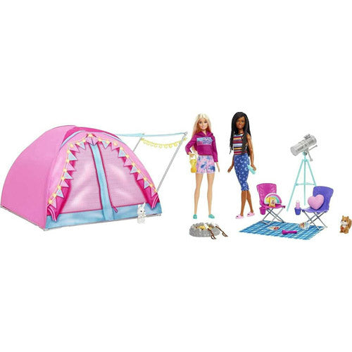 Barbie Let's Go Camping Tent Set