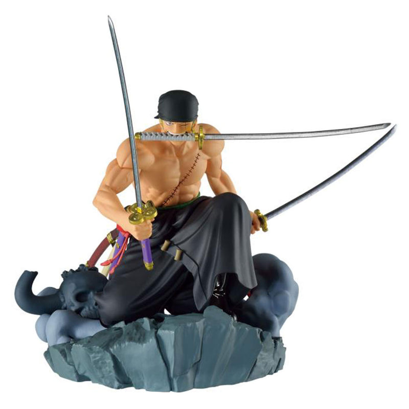 Figurine dioramatique Roronoa One Piece Banpresto