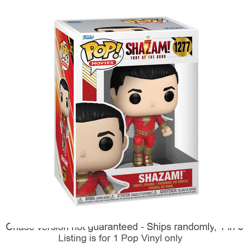 Shazam! 2 Shazam! Pop! Vinyl Chase Ships 1 in 6