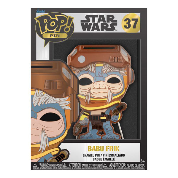 Star Wars Babu Frik 4" Enamel Pop! Pin