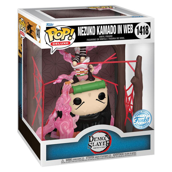 Demon Slayer Nezuko in Web US Exclusive Glow Pop! Deluxe