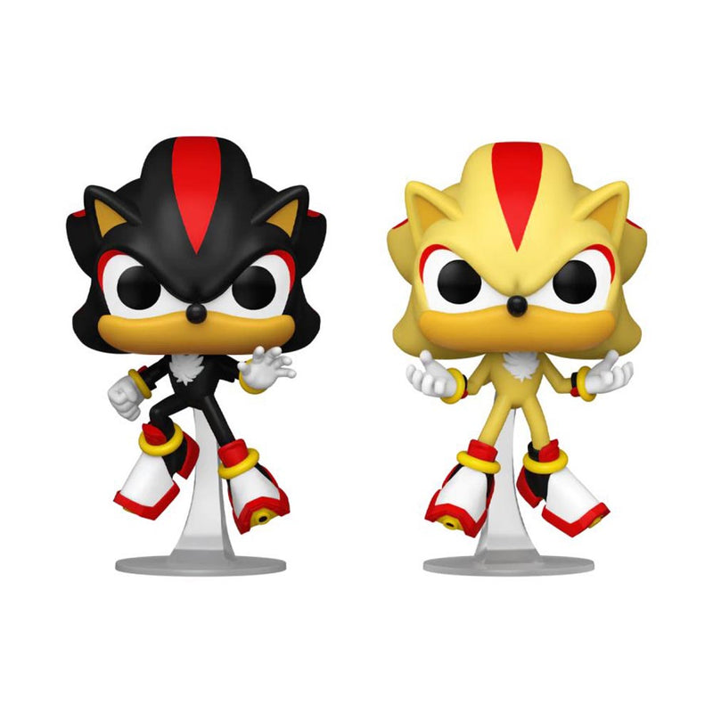 Sonic Shadow & Super Shadow US Exclusive Glow Pop! Vinyl 2pk