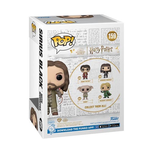 Harry Potter Sirius Black w/ Wormtail US Ex. Pop! Vinyl