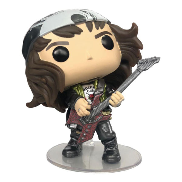 Stranger Things Hunter Eddie w/ Guitar US Ex. Metallic Pop!