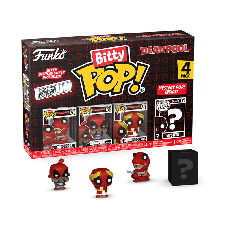 Deadpool Dinopool Bitty Pop! 4-Pack