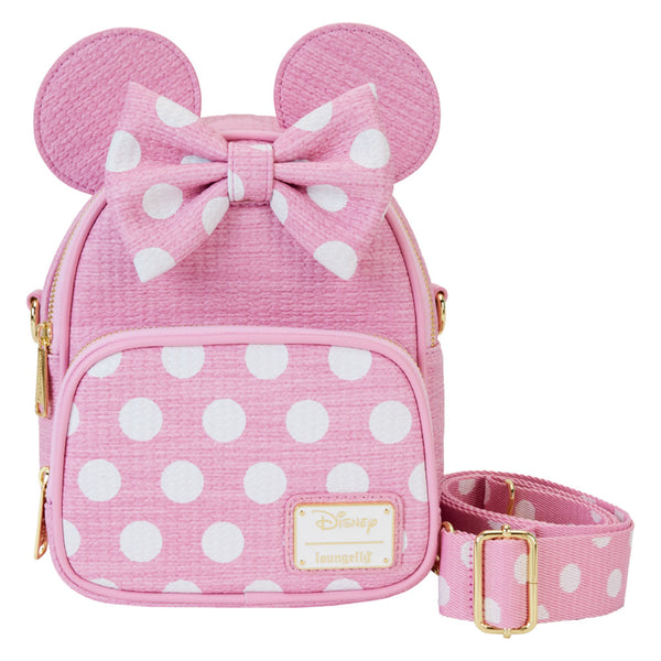 Disney Minnie Straw Mini Convertible Bag