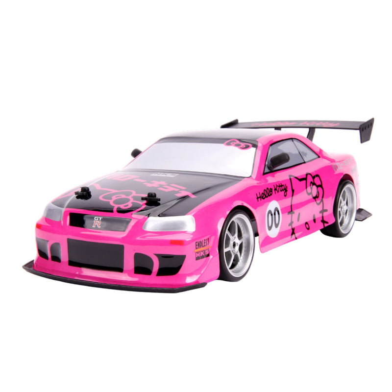 Hello Kitty 2002 Nissan Skyline GT-R BNR34 1:10 R/C Car