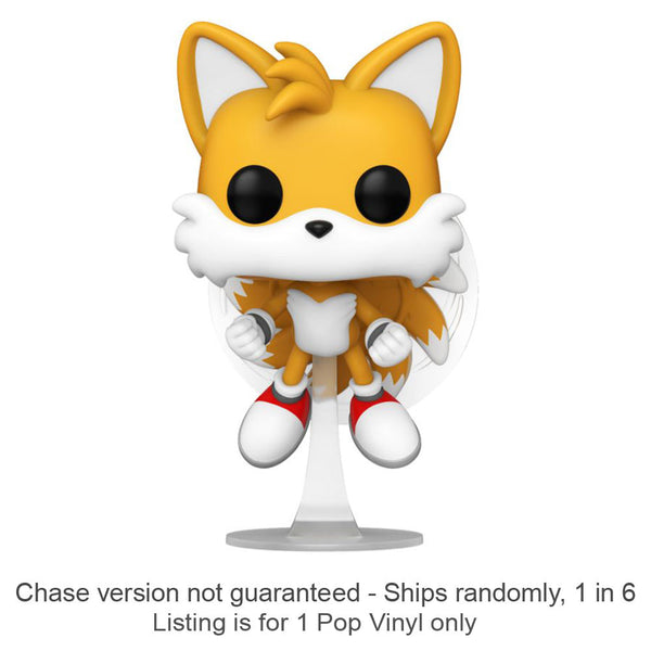 Sonic Tails Flying US Exclusve Pop! Vinyl Chase Ships 1 in 6