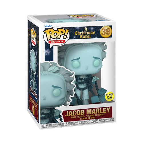 A Christmas Carol Jacob Marley Glow Pop! Vinyl