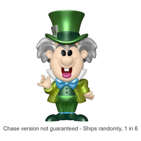 Alice in Wonderland Mad Hatter Vinyl Soda Chase Ships 1 in 6