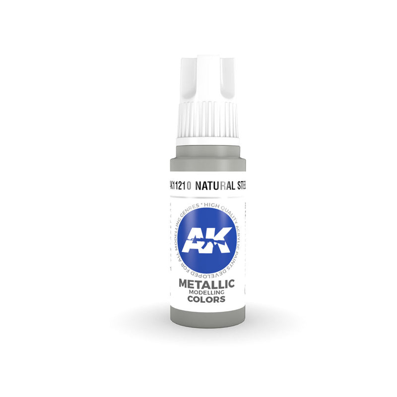 AK Interactive 3Gen -Stahl -Acrylfarbe 17ml