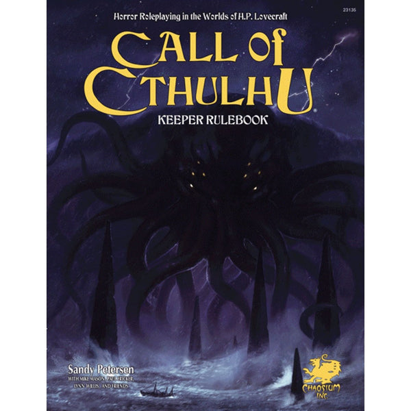 Call of Cthulhu RPG Keeper Rulebook