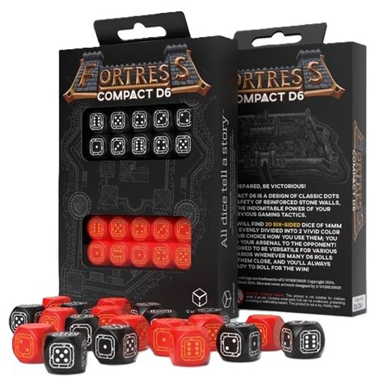 Q Workshop Fortress Compact D6 Set