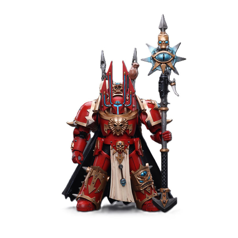 Chaos Space Marines Sorcerer Lord in Terminator Armour Fig