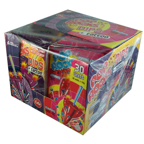 Pop Rocks Dips and Tattoo 30pcs