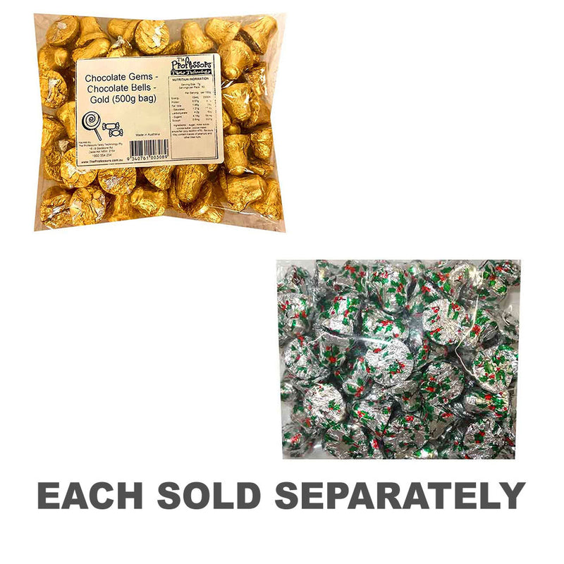 Chocolate Gems Chocolate Bells 500g