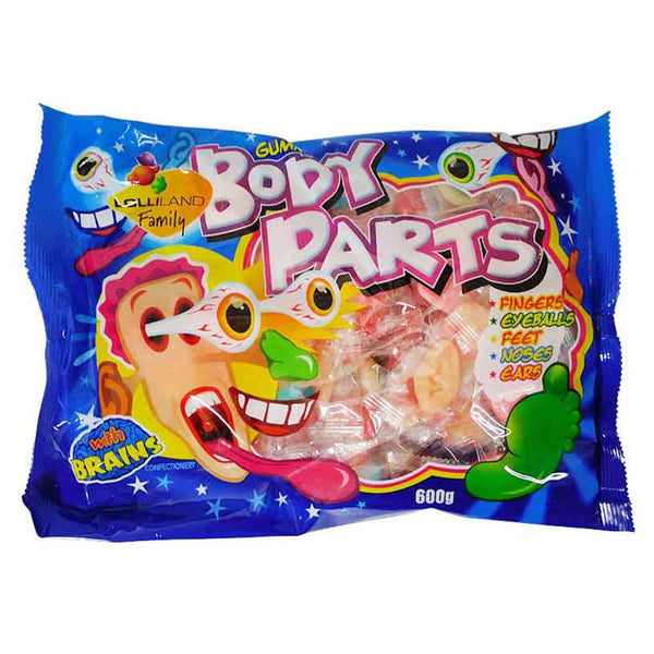 Lolliland Gummi Body Parts 600g (Approx. 100pc)