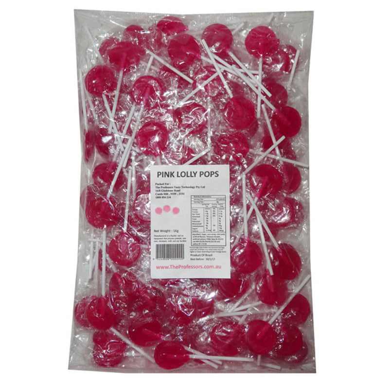 Süße Leckereien flache Pops 1 kg (ca. 125pc)