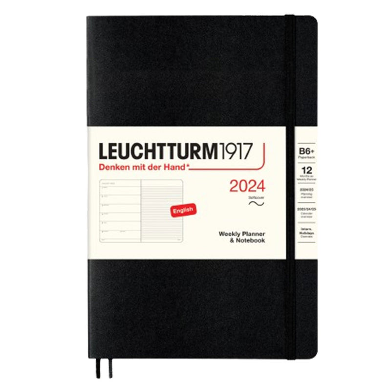 2024 B6+ Weekly Planer & Notebook (Taschenbuch)