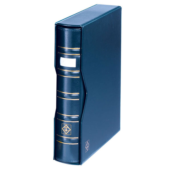 Optima Classic Signum Ringbinder & Slipcase (Blue)