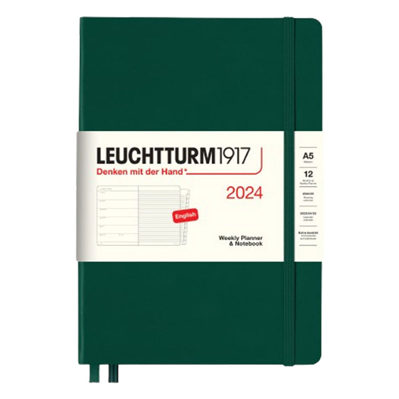 2024 A5 Week Planer & Notebook mit Broschüre