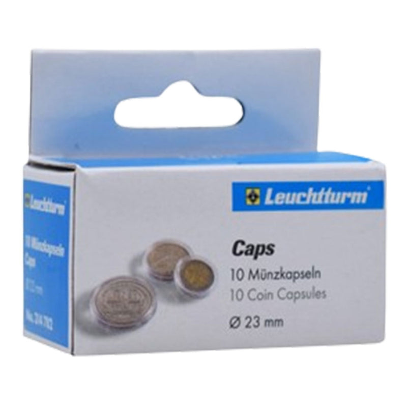 Leuchtturm Coin Capsules 10pk (from Size 20-29)