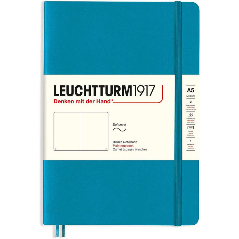 Leuchtturm Softcover Plain Notebook A5